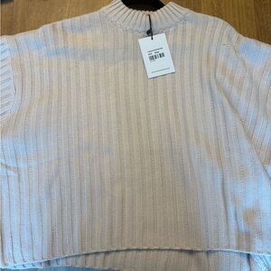 Princess Polly Cream Cowl Neck Sweater